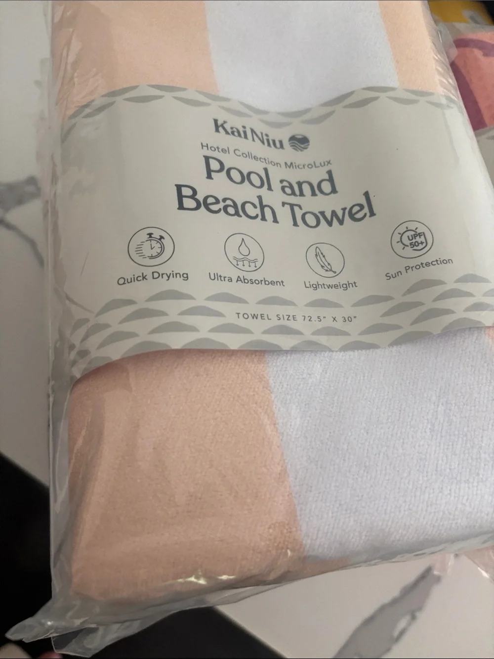 N/A peach white